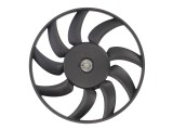 GMV ventilator radiator Audi A4 (B8), 2008-2015, motor 1.8 TFSI, 2.0 TFSI, 3.0 V6k TFSI, 3.2 V6, benzina, 400 W; 385 mm; 2 pini, tip Valeo