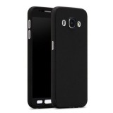 Husa 360 Samsung Galaxy J5 2017, Folie Sticla Inclusa, Protectie Completa, Carcasa Antishock, Negru