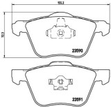 BREMBO P 86 022 PRIME LINE set placute frana,frana disc