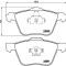 BREMBO P 86 022 PRIME LINE set placute frana,frana disc