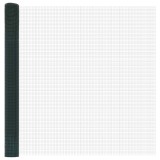 VidaXL Gard din s&acirc;rmă sudată Verde 1.6 x 10 m Oțel 42005049