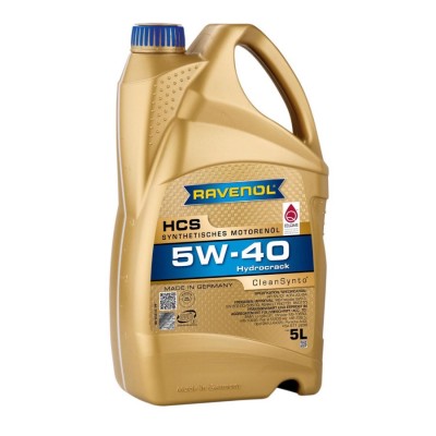 Ulei motor RAVENOL HCS SAE 5W40 5l foto