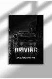 fast_mindset_28|Frameless Motivational Wall Poster, Supercar Art, "Stop Until Proud" Quote, Fast Mindset 2025 | A4 (21 x 29.7 cm) - fast_mindset_28