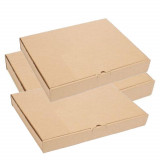 Cumpara ieftin Set 100 Cutii Pizza Natur Corolla Packaging, 32x3.5x32 Cm, Ambalaje din Carton, Ambalaje pentru Pizza, Set de Cutii Natur, Set de Cutii Natur pentru P
