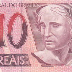 Bancnota Brazilia 10 Reais (1997) - P245Ak UNC