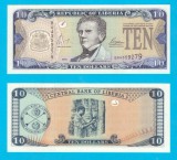 Liberia (p#27) 10 Dollars 2004 UNC &#039;JJ Roberts&#039; serie: BA4359279