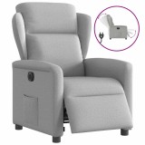 Cumpara ieftin Scaun reclinabil electric Cloud Grey Fabric