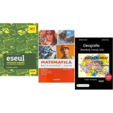 Pachet Bacalaureat 2026. Eseul. Varianta rapida de pregatiret, Matematica M2 Tehnologic. Teste si Geografie Sinteze Teste Rezolvari - Liliana Paicu, D