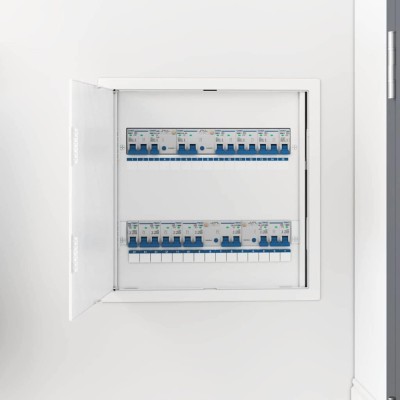 vidaXL Panouri de acces Manual Alb 44 x 44 x 2.5 cm Plastic ABS 42008371 foto