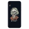 Husa silicon pentru Apple Iphone XR, Albert Einstein Caricature