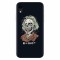 Husa silicon pentru Apple Iphone XR, Albert Einstein Caricature
