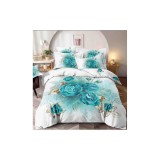 Cumpara ieftin Lenjerie de Pat Bumbac Finet 3D cu Elastic, 1 Persoana - JOJ16