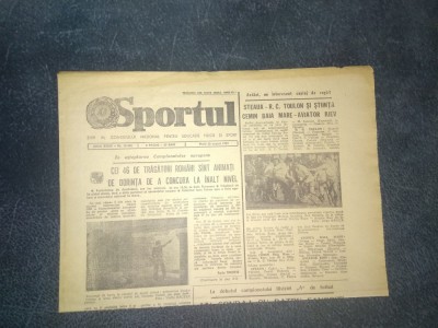 ZIARUL SPORTUL 30 AUGUST 1983 DIVIZIA C foto