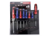 Set universal șurubelnițe PROLINE 10685 Phillips și slot, m&acirc;ner soft-touch magnetic