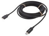 Cablu optic USB A la USB B micro 7,5m 10Gbps negru DELOCK 83212