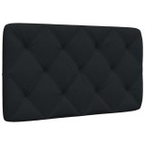 Cumpara ieftin Perna pentru tablie de pat, negru, 80 cm, material textil