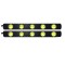 Set 2 bare cu LED, aluminiu, 12V, alb rece - 153907