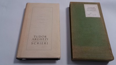 TUDOR ARGHEZI - SCRIERI vol. 3 CARTONATA CU ETUI DE PASTRARE RF2 foto