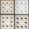 Romania 2010, LP 1856 b, Tarantule, minicoli de 8+1, MNH! FOARTE RARE!!!