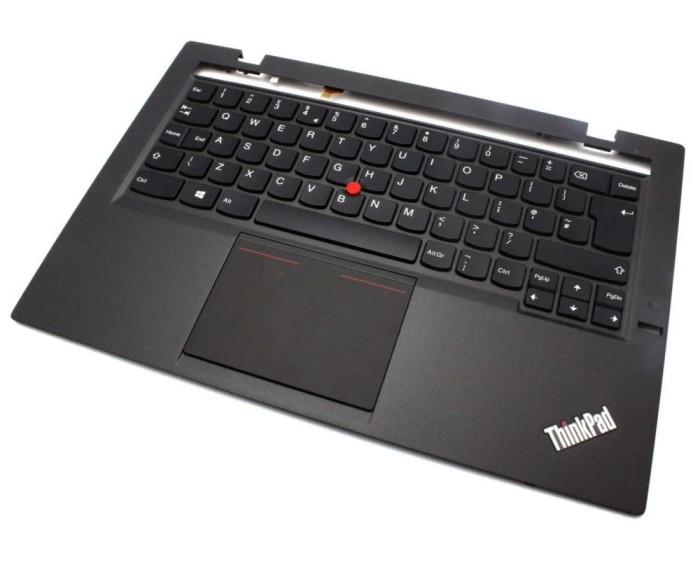Tastatura HP Neagra cu Palmrest Negru si TouchPad