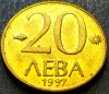 Moneda 20 LEVA - BULGARIA, anul 1997 * cod 2889 = A.UNC, Europa