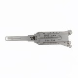 Decodor Lishi 2in1 TOY51 pentru profil cheie auto, instrument de citire