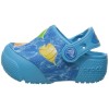 Saboti CrocsFunLab Lights Fish Albastru - Electric Blue, 20, Crocs