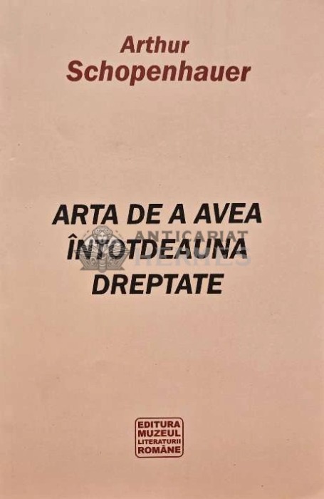 Arta de a avea intotdeauna dreptate - Arthur Schopenhauer (@C80)