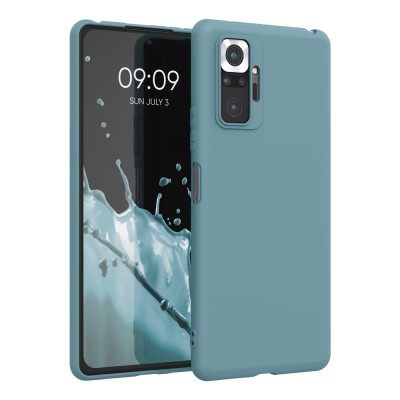 Husa pentru Xiaomi Redmi Note 10 Pro, Silicon, Verde, 54551.207 foto