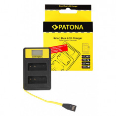 PATONA Încărcător USB inteligent Dual LCD Panasonic DMW-BLG10 CSBLG10MC CS-BLG10MC - Patona