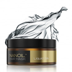 Masca de par de matase lichida Nanoil Liquid Silk Hair Mask 300ml - Strălucire