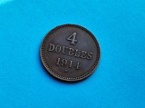 4 Doubles 1914 Guernsey-RAR, Europa