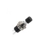 Buton intrerupator mini negru OFF-(ON) fara retinere 1 circuit 12V, Somogyi Elektronic