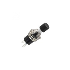 Buton intrerupator mini negru OFF-(ON) fara retinere 1 circuit 12V