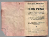 Romania - Codul Penal din 1 MAI 1865 + 4 LEGI - 1928