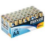 Maxell-Baterie Alcalină Aa LR6 Pack*32 Uds