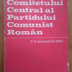 Plenara Comitetului Central Al Partidului Comunist Roman 3-5 - Colectiv ,280769