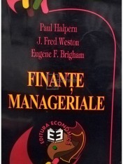 Paul Halpern - Finante manageriale (Editia: 1998) foto