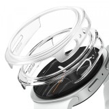 Husa Ringke Slim pentru Samsung Galaxy Watch8 40mm, Set 2 bucati, Transparenta