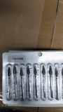 Bit pentru cuticulă diamant, picătură, br&acirc;u albastru, 266/040B