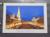 BELGIA - BRUSSELS - PIATA CENTRALA CU TAPITARIA DE FLORI MONNUMENT UNESCO 2006