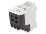 Bloc de distribuție 16mm2-70mm2 cu 1 pistă