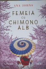 FEMEIA CU CHIMONO ALB-ANA JOHNS-253953 foto