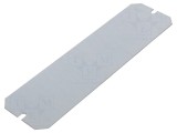 Placă de montare oțel 54x200mm zincată