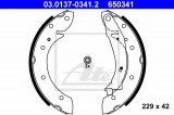 Set saboti frana PEUGEOT PARTNER caroserie (5) (1996 - 2012) ATE 03.0137-0341.2