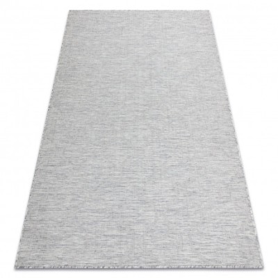 Covor SISAL PATIO 3069 marocani Trellis țesute plate gri / bej, 155x220 cm foto