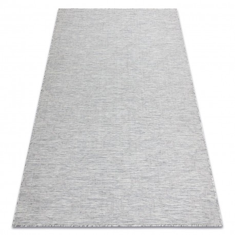 Covor SISAL PATIO 3069 marocani Trellis țesute plate gri / bej, 155x220 cm