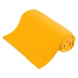 Patura Fleece Polar, Material Moale si Pufos Cocolino, Dimensiune 130x150 cm pentru Patut Copii, Culoare Galben, Teesa