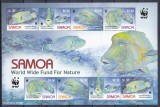 DB1 Samoa Pesti WWF MS MNH, Nestampilat