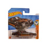 Mașinuță Hot Wheels Pontiac Firebird T/A &rsquo;77, machetă auto, negru, 1:64